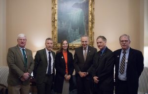 Senator Schumer’s meeting with Ancient Order of Hibernians, Freedom For All Ireland and Carmel Quinn, sister of Ballymurphy massacre victim.